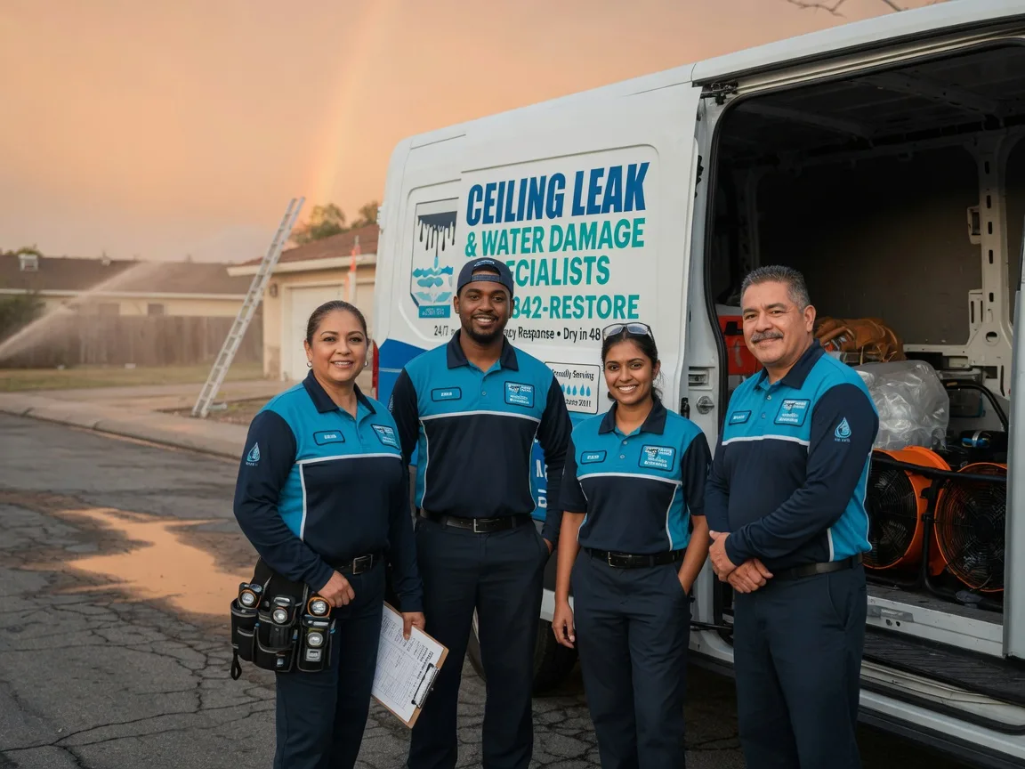 Ceiling Leak Cleanup company in Reading, MN