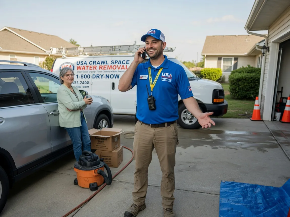 Crawl Space Water Removal Reading, MN FAQs